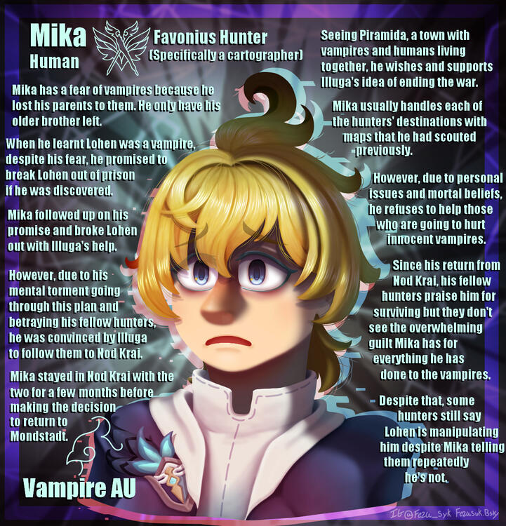 Mika's Info Card